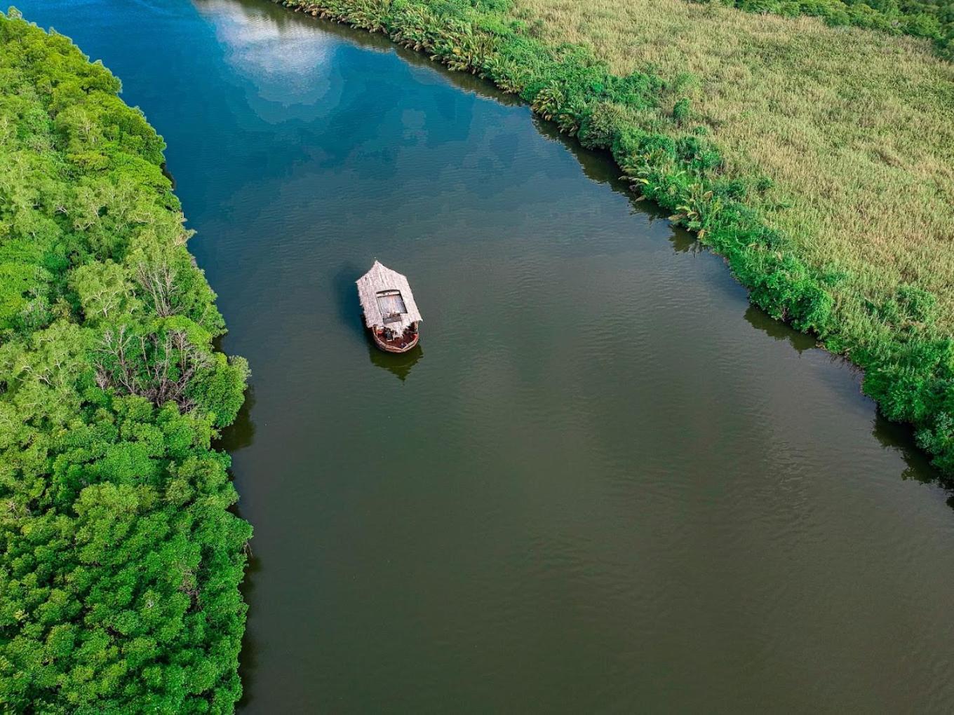 Hotel Yathra Houseboat Bentota Exterior foto